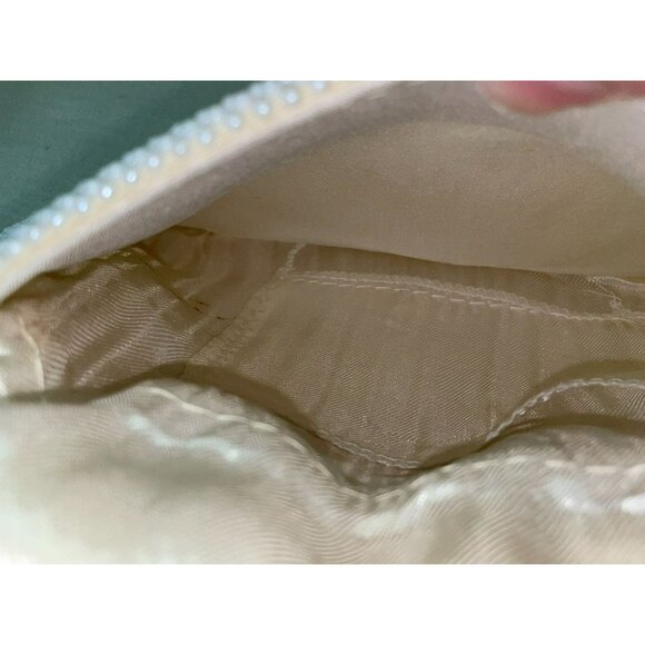 Beaded Purse Used Cream Formal Special Occasion - Picture 12 of 16